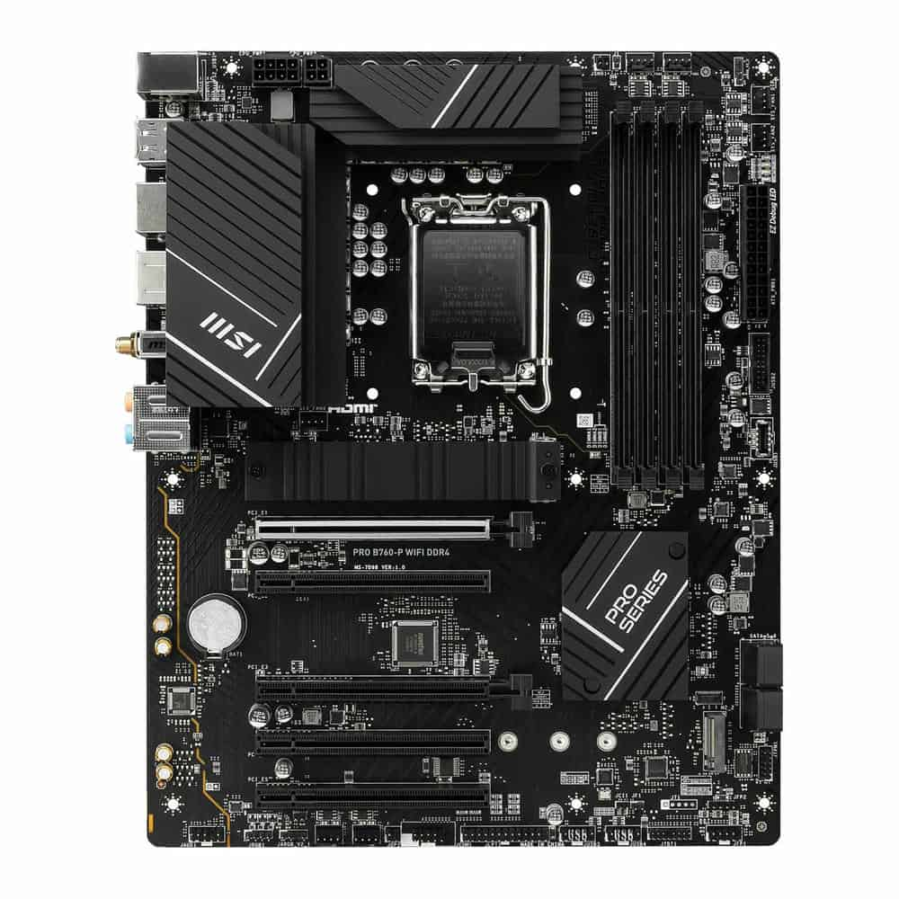 MSI Intel PRO B760-P WIFI DDR4 ATX Motherboard